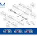 mobis front shaft joint 2wd 4wd cv kia stinger 2017-24